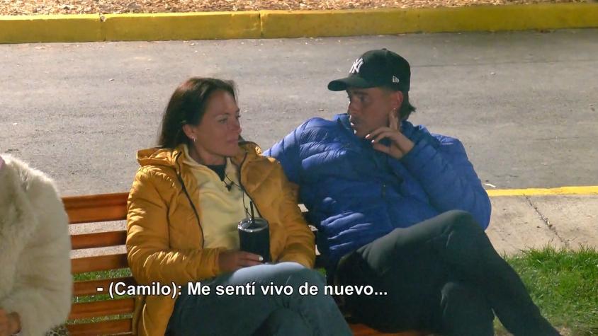 Camilo Huerta le confesó su amor a Paula Pavic en Vecinos al límite: “Nunca me imaginé esto"