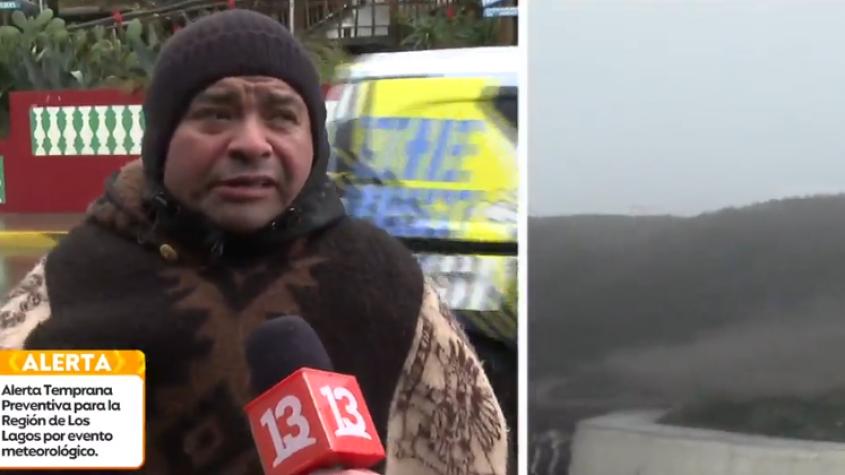 Ráfagas de viento de más de 100 km/h provocaron destrozos en Pichilemu