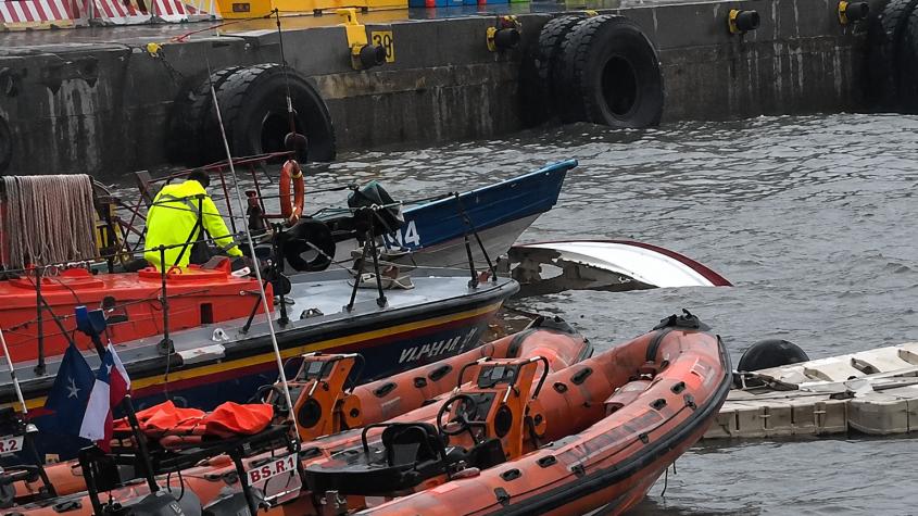 Sistema frontal provoca fuertes marejadas en Valparaíso y hunde una embarcación