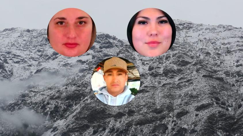 Algunos llegaron a las lágrimas: la reacción de las familias cuando encontraron a los tres desaparecidos en Cajón del Maipo
