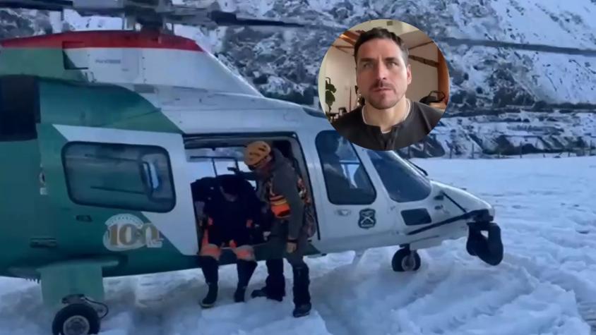 Pangal Andrade confiesa qué lo motivó a ser parte del rescate de los desaparecidos del Cajón del Maipo: "Ahí le tomamos el peso"