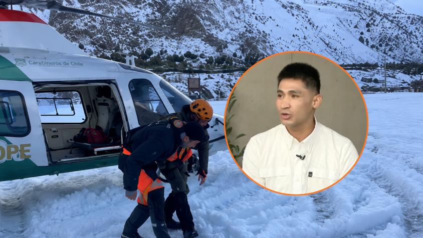 "El Chino" explica el motivo del viaje al Cajón del Maipo con las "tías del jardín"