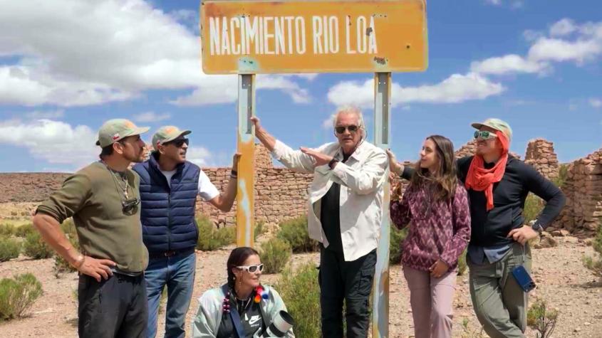 Pangal y sus primos se sumergen en el río Loa y viven un refrescante momento en pleno desierto en “El Clan”
