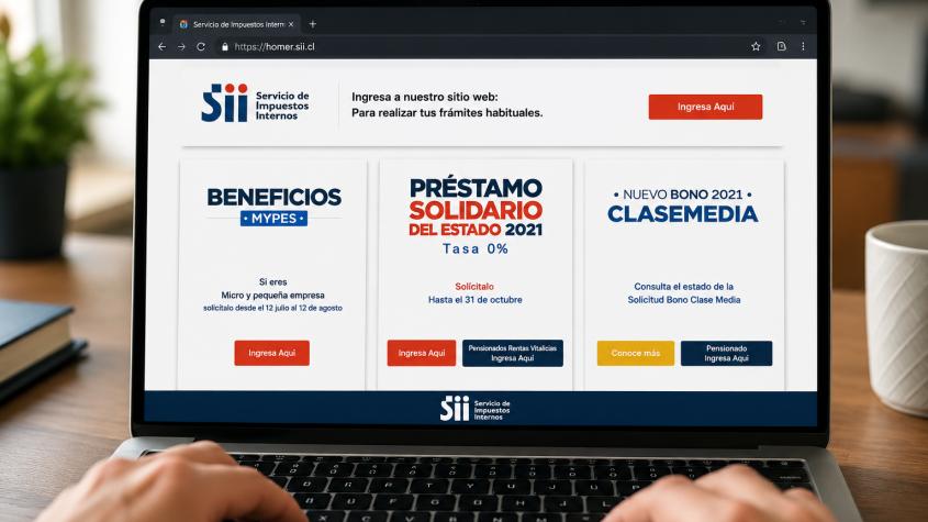 Préstamo Solidario de la pandemia: SII comenzará a cobrar a más de un millón de personas