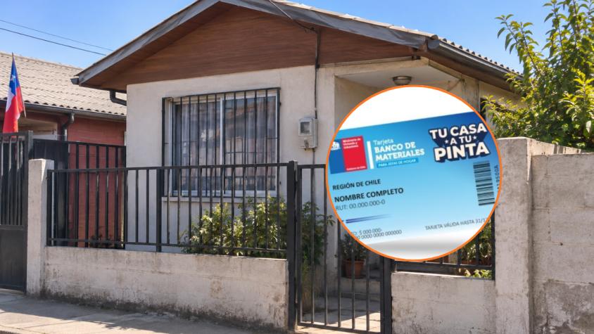 Minvu ofrece gift card de hasta $1,6 millones para reparar viviendas: estos son los requisitos