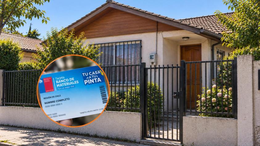 Gift card de hasta $1,6 millones para arreglar la casa: revisa los requisitos que debe cumplir la vivienda